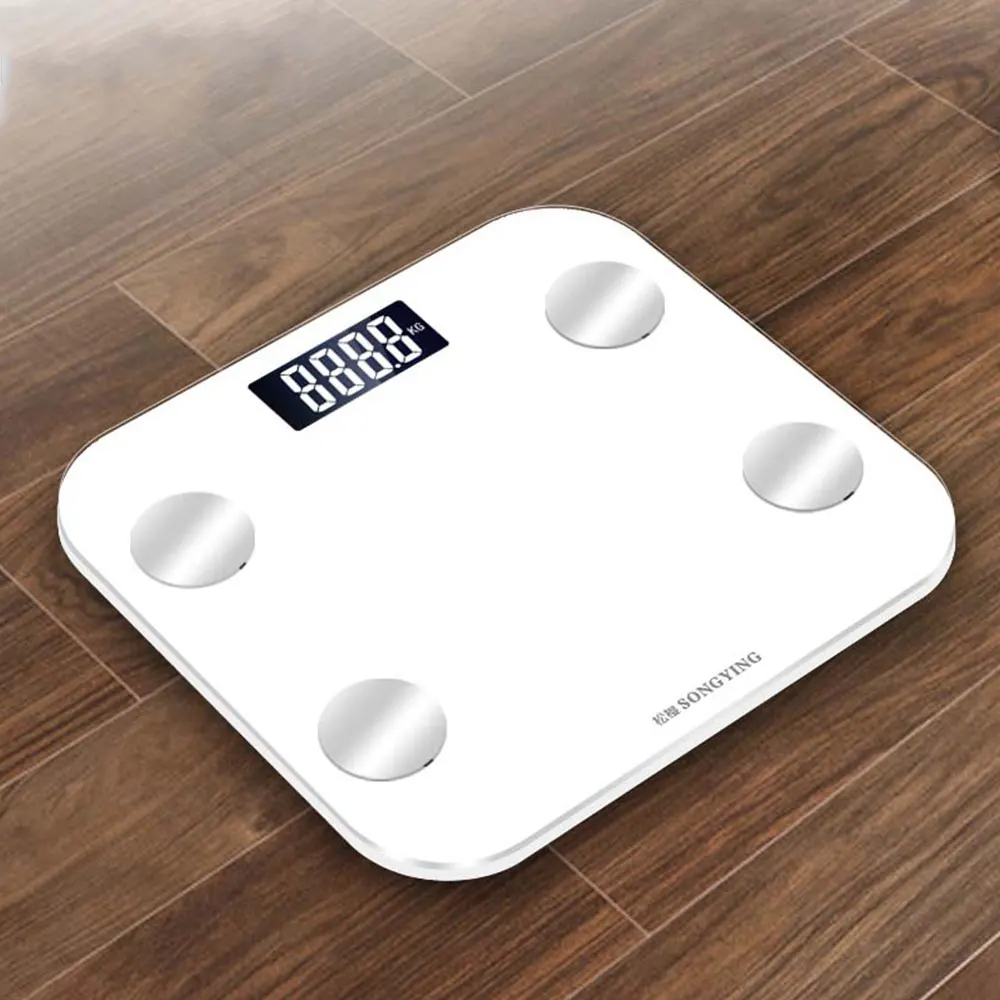 Smart Body Fat Scale Electronic Scales Portable Bluetooth APP Mass Measure Tool Monitoring Health LCD Digital |