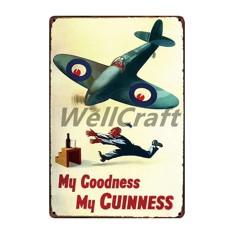 [WellCraft] Guinness Fish Bird SUN металлические знаки настенные Постеры-таблички на заказ живопись подарок в античном стиле винтажный Бар Декор LT-1697 - Цвет: SA-3064
