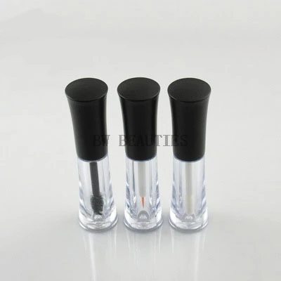 

200Pcs/Lot 1.8ml Lucency Plastic Empty Eye Black Bottles Lip Gloss Tube liquid Eyeliner Mascara Cream Packaging Containers