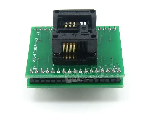 SSOP20 TO DIP20 (B) # TSSOP20 Enplas IC Test Socket Programming Adapter 0.65mm Pitch