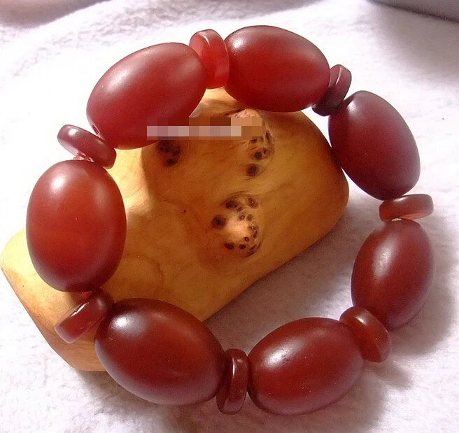 ++++++++Natural fine red antique matte Bracelet | Украшения и аксессуары