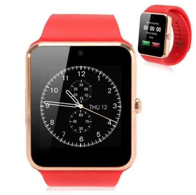 KNZY Bluetooth Наручные Smart Watch Gt08 HD С Сенсорным Экраном iOS и Android Системы Воспроизведения