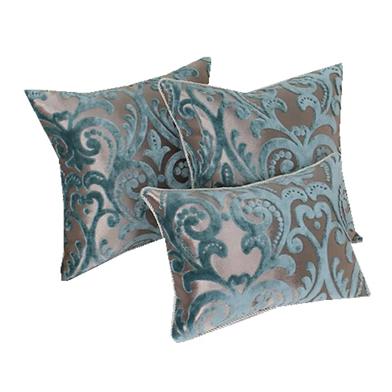 Роскошная велюровая наволочка с 3D эффектом для подушки домашнего декора