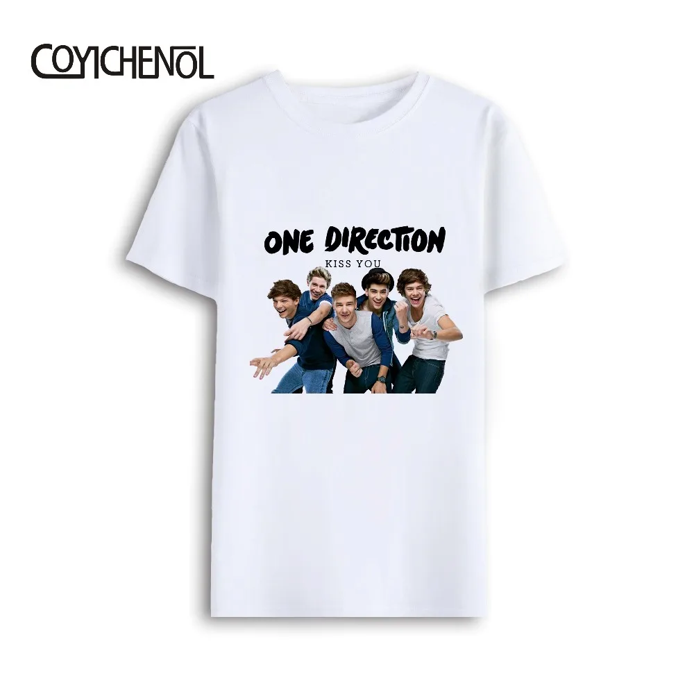 

2019 New "One direction" short Sleeve Model O-neck t shirt COYICHENOL