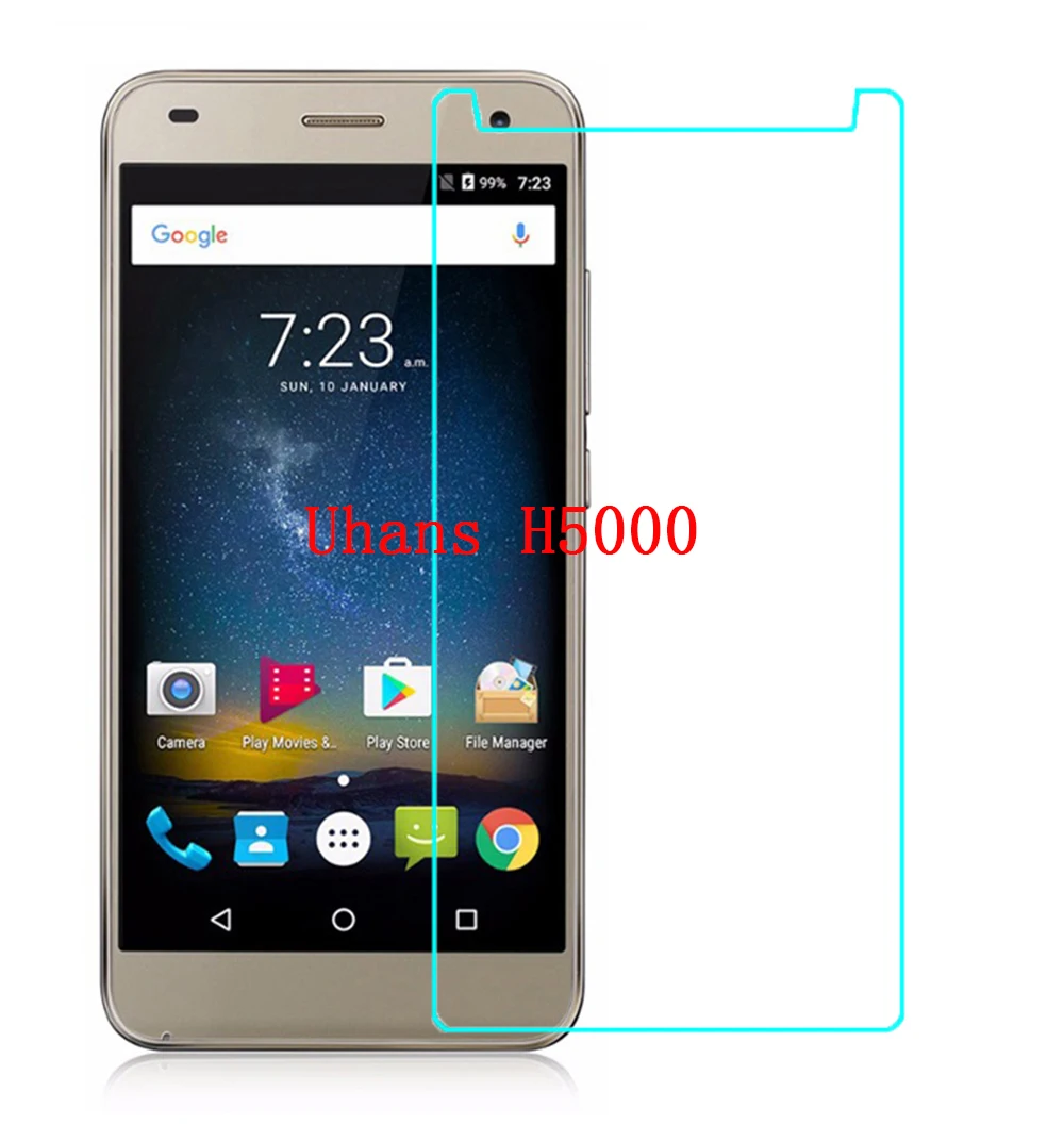 Uhans Примечание A101 A101S закаленное Стекло для Uhans I8/I8 Pro Защитная пленка для стекла Экран протектор для Uhans Note 4/H5000