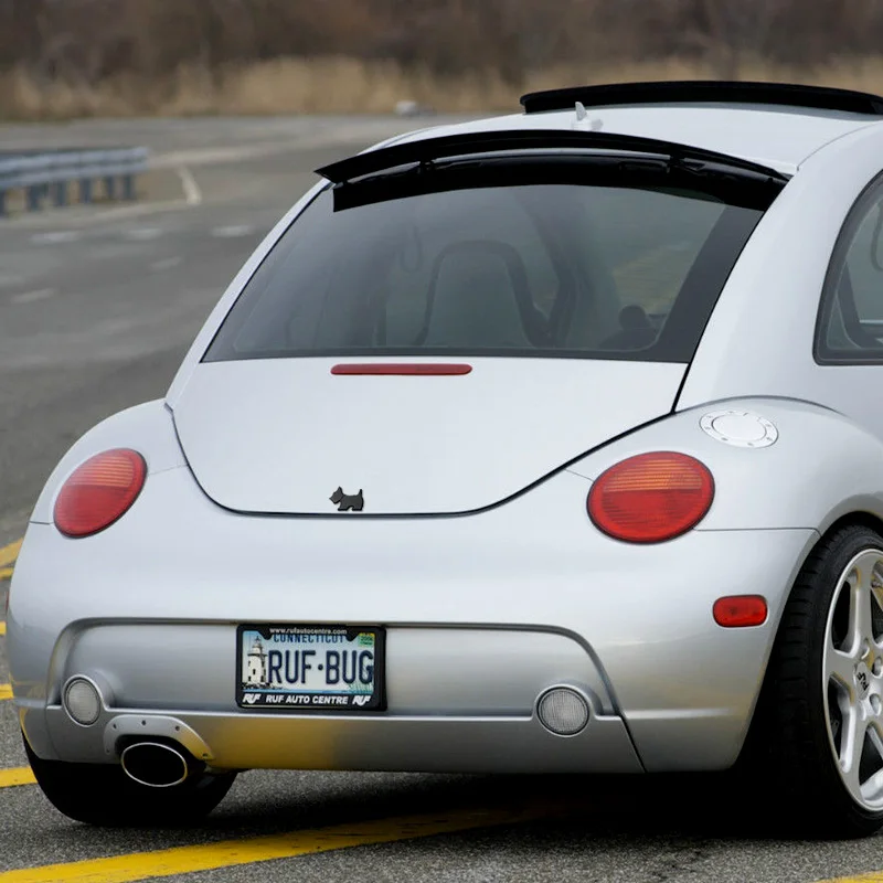 Noizzy милый щенок автомобильная наклейка собака эмблема 3D металлический ботинок