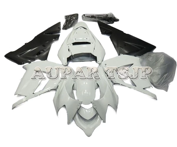 

White Black Lower Fairing For Kawasaki ZX10R ZX-10R 2004 2005 04 05 Sportbike Cowlings New Bodywork Kit Injection Molding Panels