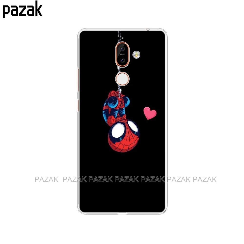 52248 Чехол для nokia 6 6,1 7 plus 8 9 nokia 6 2018x5x6, мягкий силиконовый чехол из ТПУ для задней панели телефона с принтом, окрашенные ракушки, сумки Fundas - Цвет: 52248