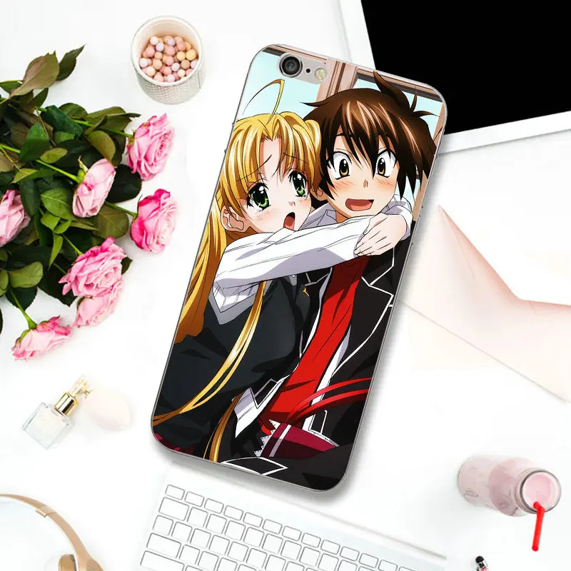 Мягкий силиконовый чехол для телефона iPhone 6 6s 6Plus 7 7Plus 8 8Plus 5 5C 5S SE X XR XS Max 4 4S аниме