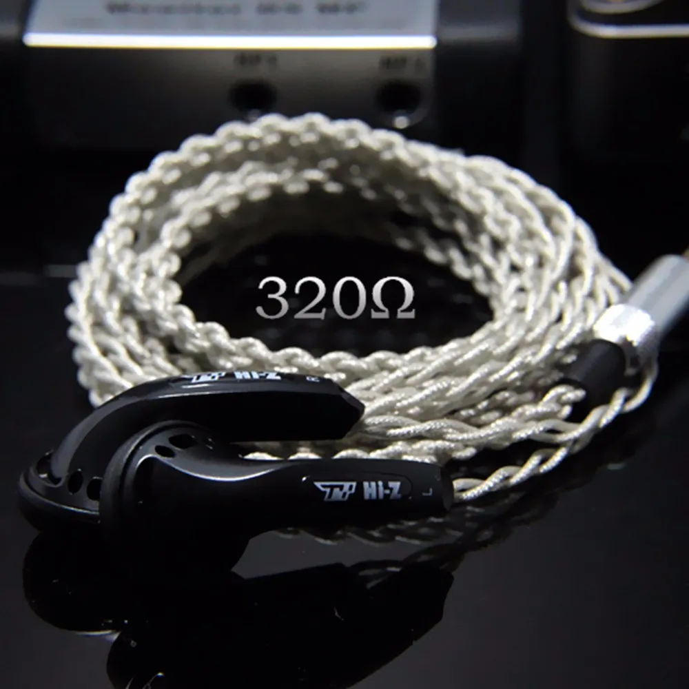 Новинка TY Hi-Z 320ohm высокое сопротивление в ухо вкладыши HiFi наушники Seahf Earburd 320ohm наушники HP320 Fone De Ouvido