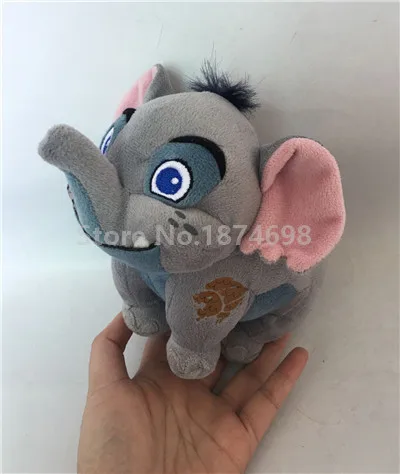 Львиная защита Kion Nala Kiara Fuli Bunga Beshte Mtoto Pumbaa Ono Timon мини плюшевые игрушки Король Лев мягкие животные 15 м игрушки подарки - Цвет: Mtoto Elephant
