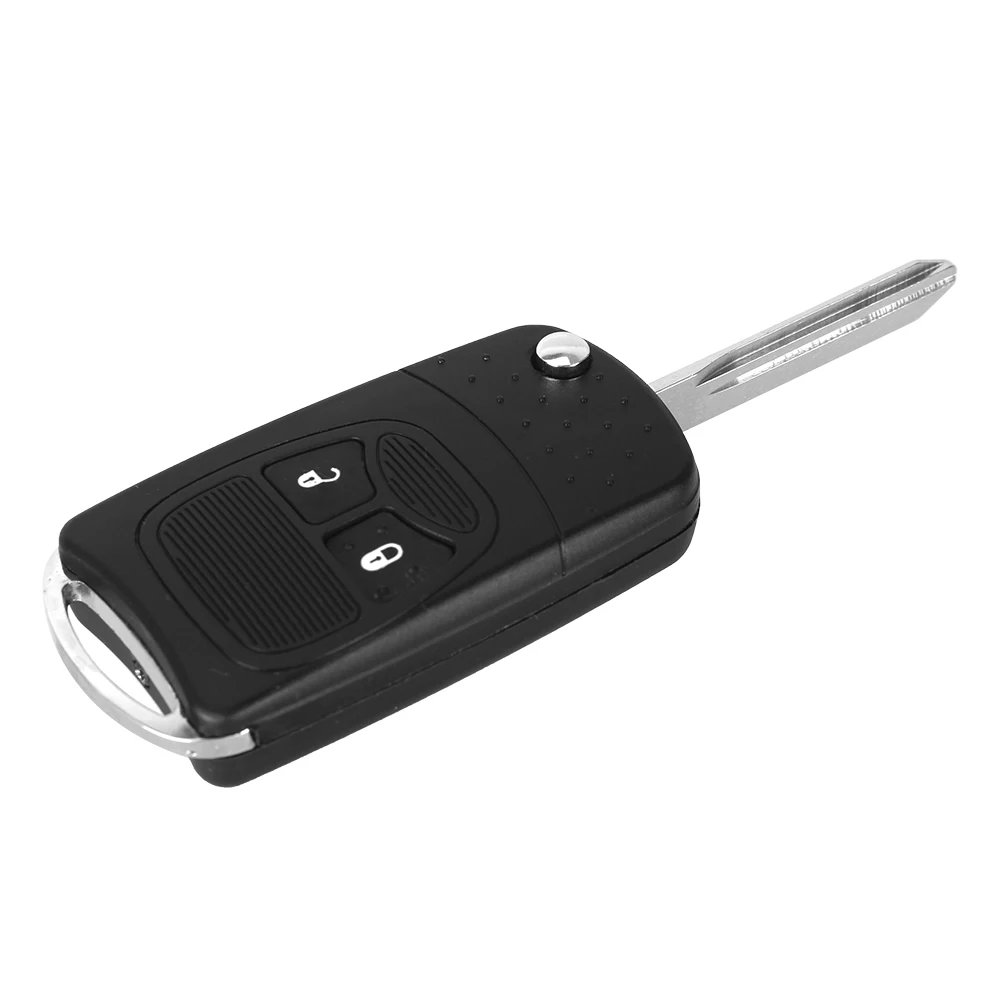 DANDKEY дистанционный складной ключ флип чехол для Chrysler Jeep Compass Dodge Wrangler Патриот