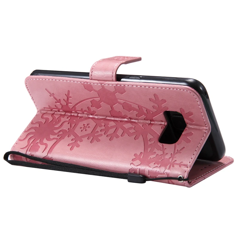 

Phone Book Flip Wallet Leather Snow Soft Silicone Case Cover Shell Coque for Samsung Galaxy S3 S4 S5 Mini S6 S7 Edge S8 S9 Plus