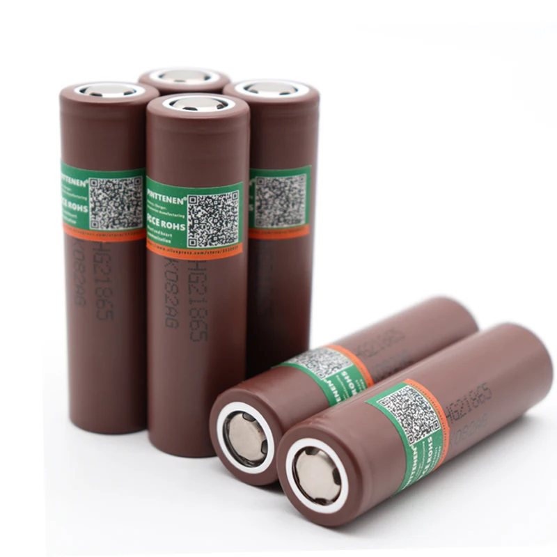 100% оригинал HG2 18650 батарея 3000mAh 3 6 V литиевая непрерывная разрядка 20A выделенная