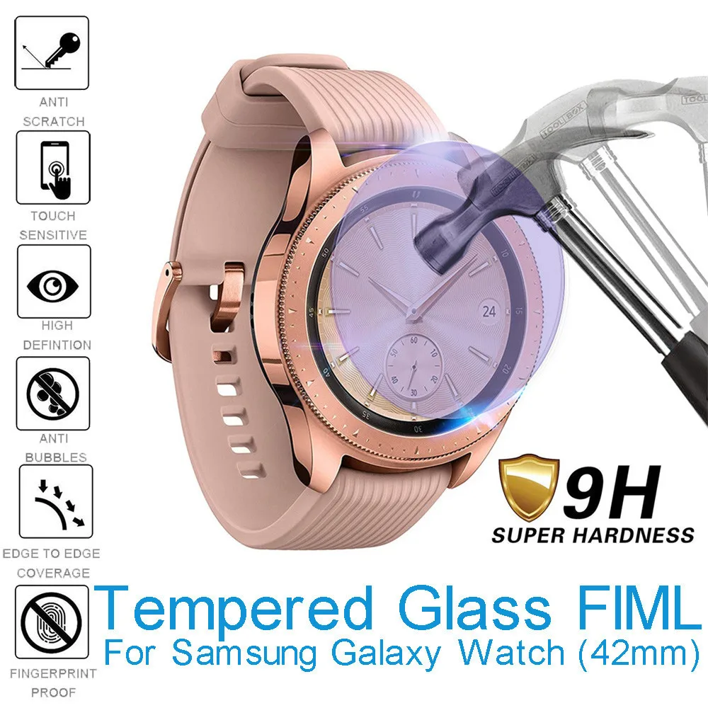 Защита глаз анти синий свет закаленное стекло для Samsung Galaxy Watch 42 мм Защитное