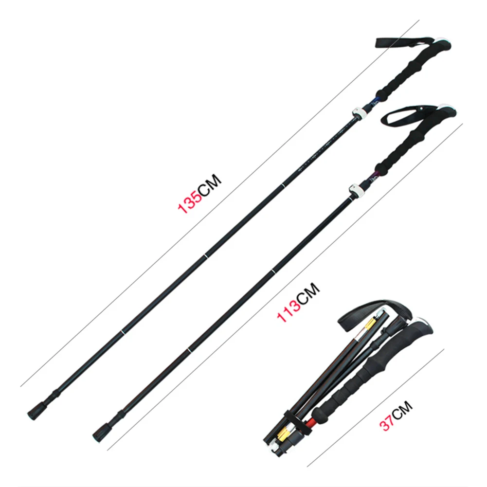 Трости из алюминиевого сплава 4 секции регулируемые трости ручка