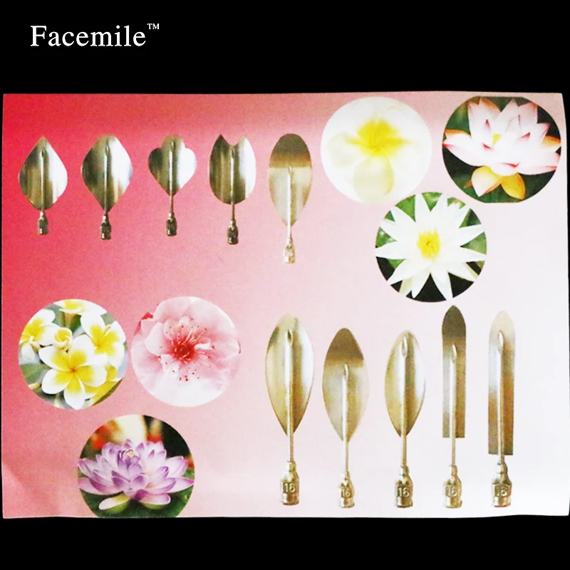 3D желатиновые художественные инструменты 10 шт. иглы из нержавеющей стали для