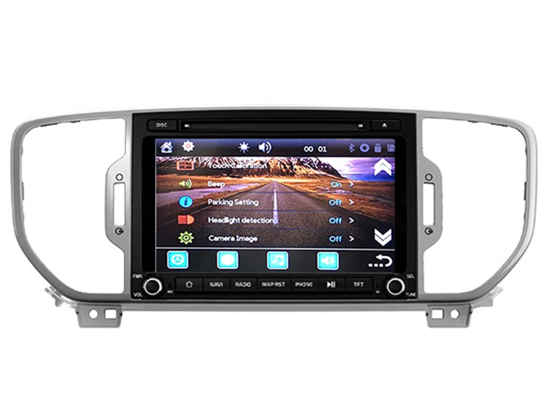 9 дюймов Автомобильный dvd плеер с GPS (opt) USB/SD AUX BT/TV аудио Радио стерео