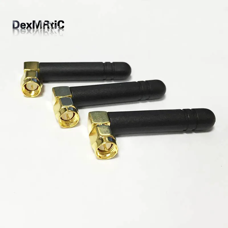 Антенна GSM 3G SMA 900 2100 МГц 1 шт. всенаправленный разъем с прямым углом CDMA WCDMA TDSCDMA