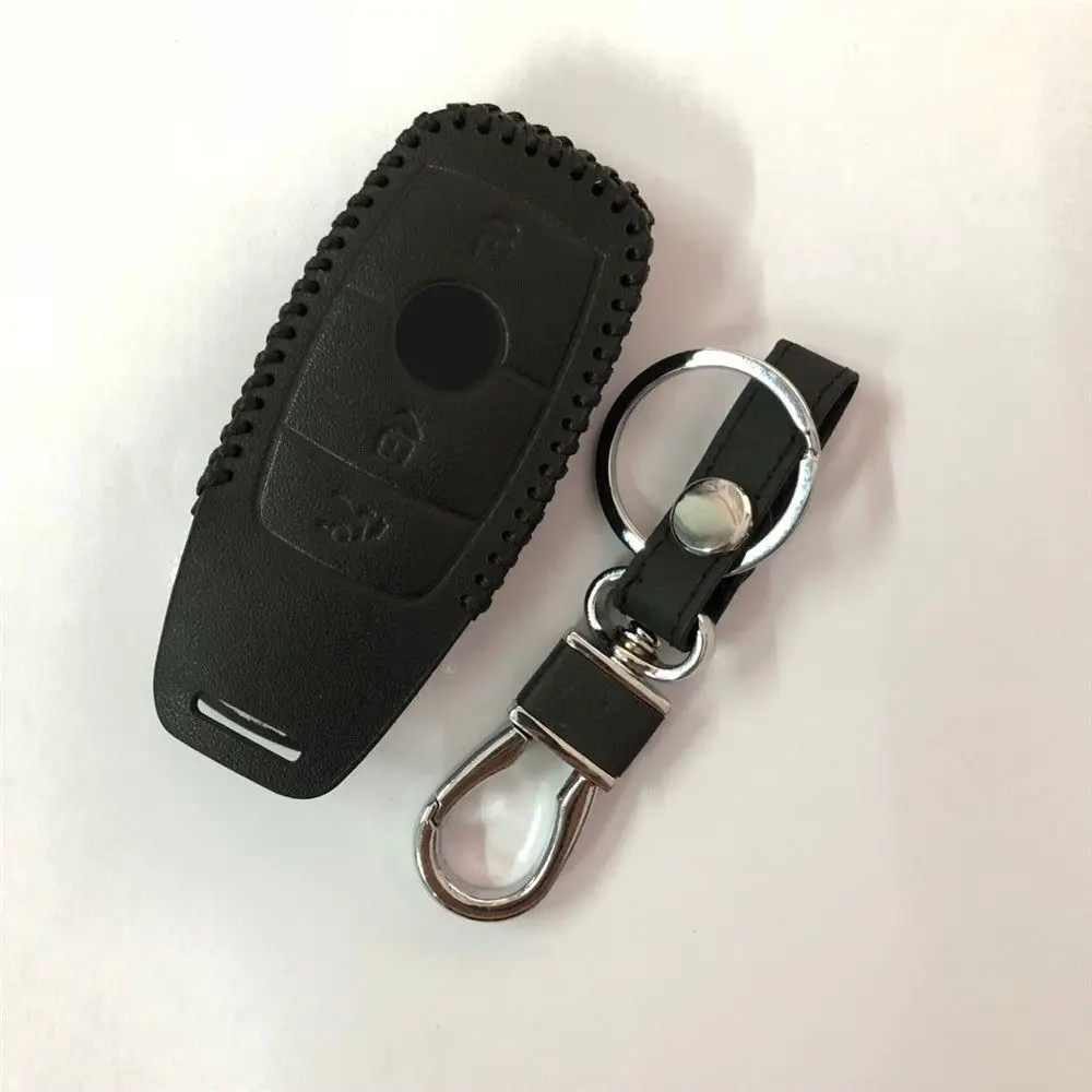 

Emaicoca Leather Car Key Cover Case Shell Bag Protective case For Mercedes Benz 2017 E Class W213 2018 S class Accessories