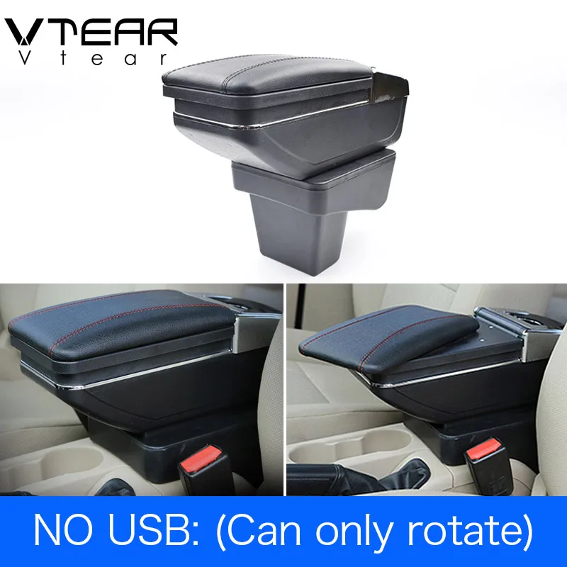 Vtear для Suzuki vitara сузуки витара подлокотник кожаный автомобильный подлокотник usb интерфейс коробка для хранения поднятый подстаканник внутренняя центральная консоль