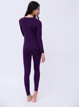 Оптовая продажа 2018 новые модальные пижамы женские бесшовные с круглым вырезом