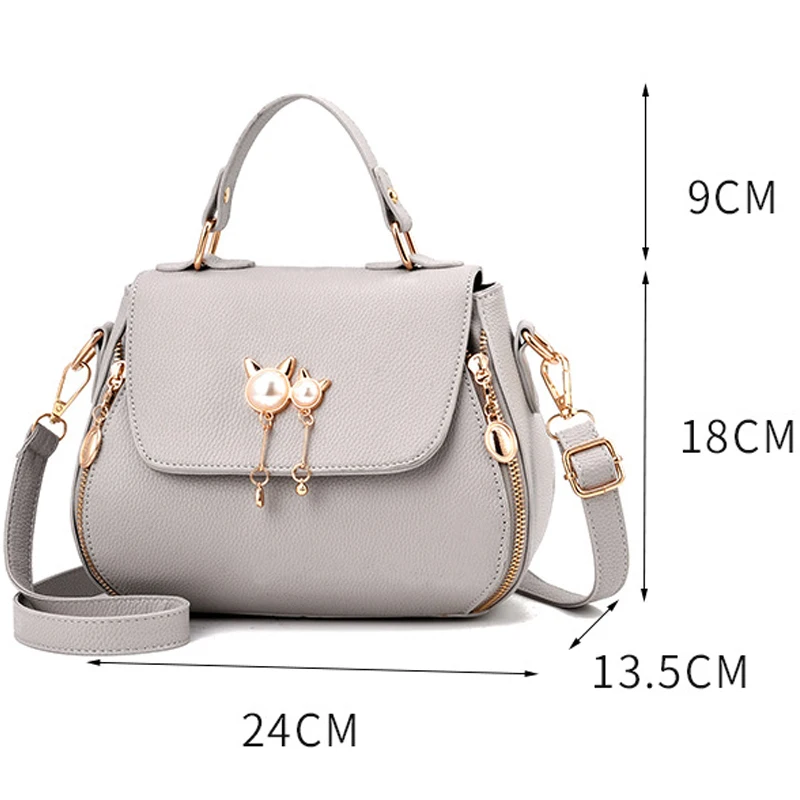 Женская сумка на плечо в стиле ретро INS модная простая украшенная жемчугом