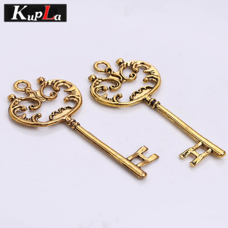 Винтажные подвески для ключей с БОЛЬШОЙ КОРОНОЙ DIY Металлические Подвески ручной