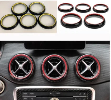 

Air outlet sticker/Instrument panel Air outlet decoration outside ring for Mercedes Benz GLA class\CLA Class