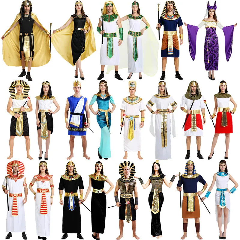Взрослый вечерние Косплей древние арабские Древнего Египта египетского фараона