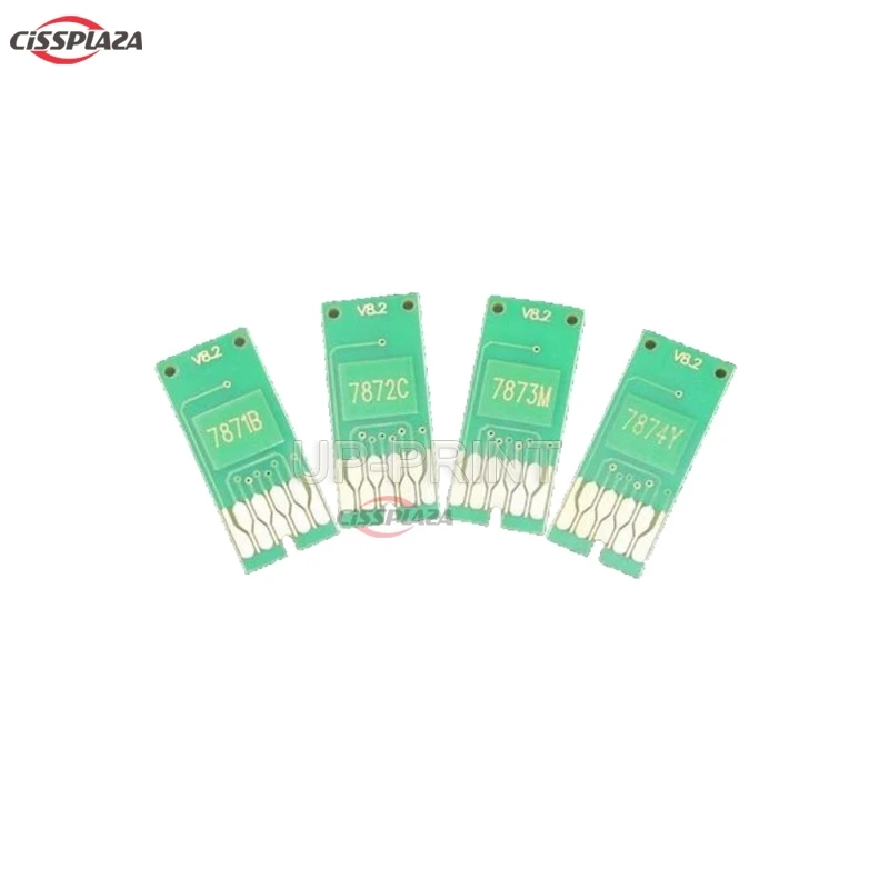 Чипы автосброса CISSPLAZA T7891 T7892 T7893 T7894 совместимые с Epson Pro 5190 5620 5690 |Чип для картриджа|