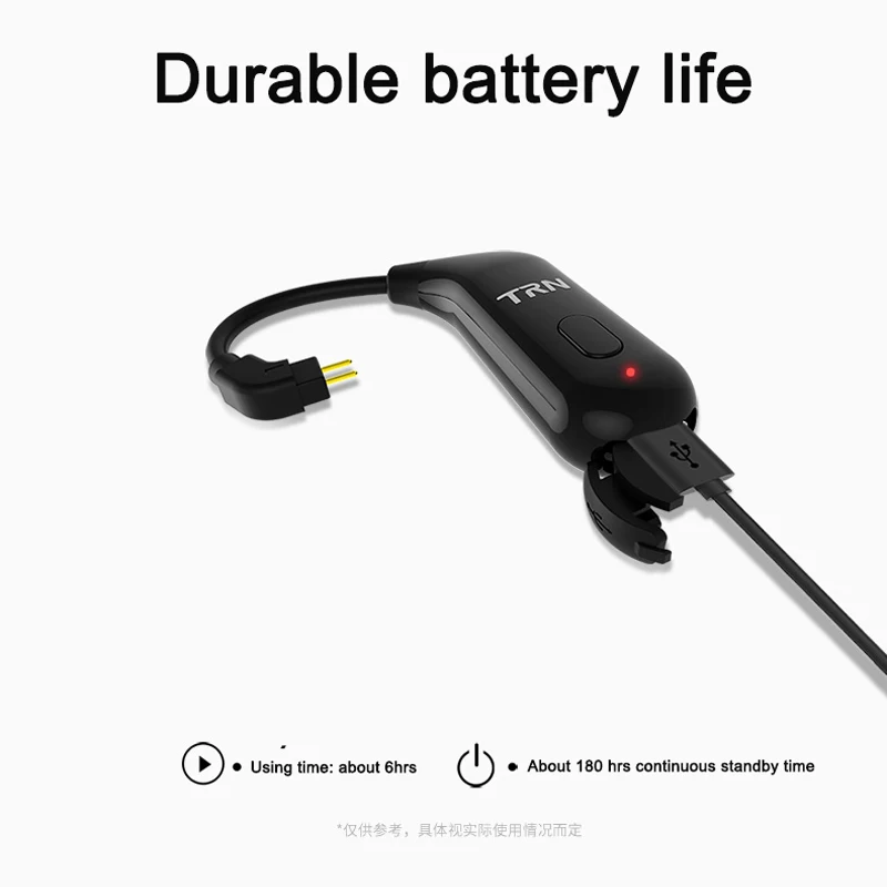 TRN BT20 беспроводной bluetooth 5 0 ушной крючок HIFI наушники 2PIN/MMCX разъем использовать для