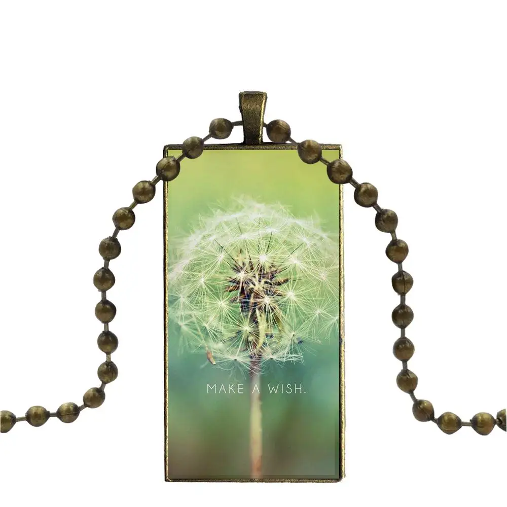 Для женщин Подарки мальчик Одуванчик Звезда Дизайн Мода Винтаж Стекло Женщин