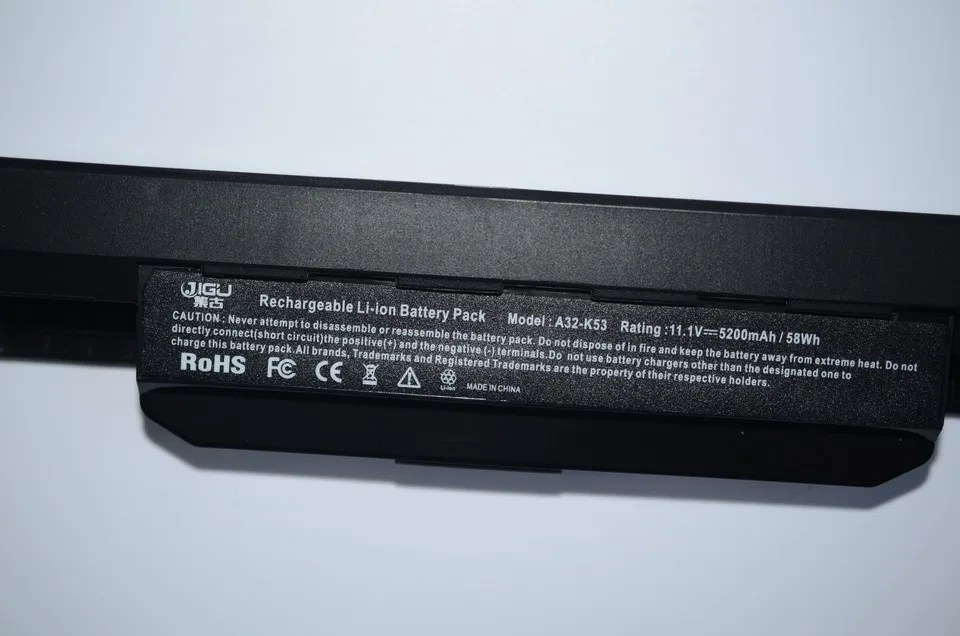 JIGU 6 ячеек A32-K53 A41-K53 Аккумулятор для ноутбука Asus x54h A53SK K53SJ k53tk K53SK K53S A53TA K53T X43U A43 K53U k53u k53b