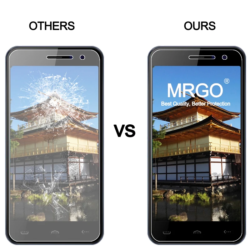 Закаленное стекло 2.5D 9h для HOMTOM Ht16 Экран протектор телефон защитная пленка Стекло