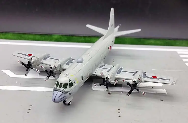 Япония JASDF P-3 Орион анти-Uboat самолет наблюдения 1:250 литая под давлением модель самолета