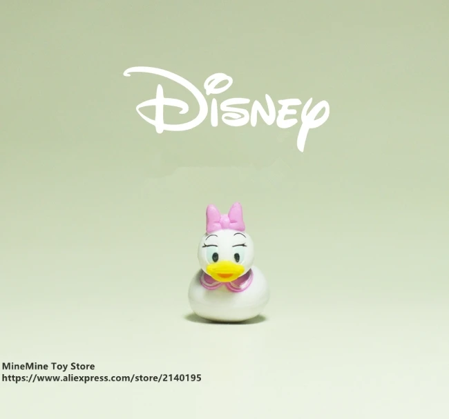 DISNEY Микки Маус Дональд Дак Дейзи 1 5 см мини фигурка коллекция украшений аниме