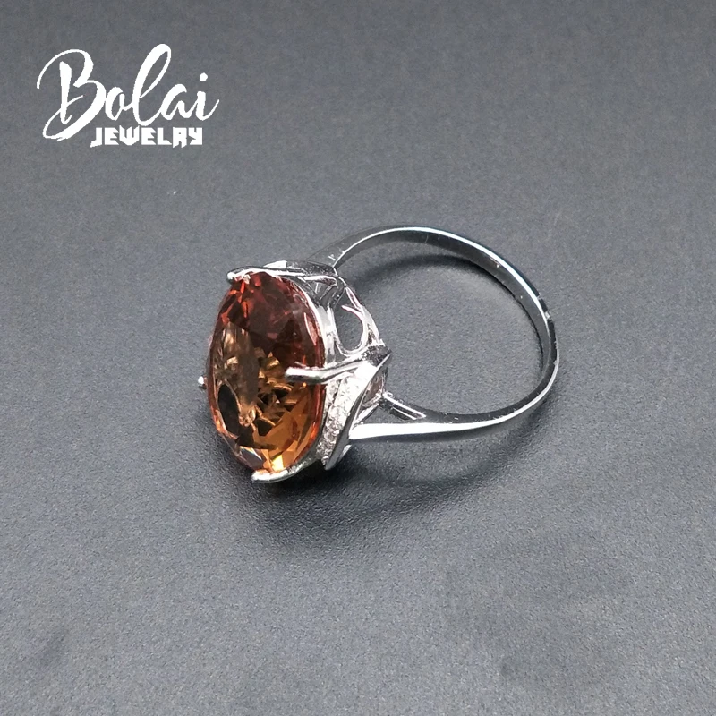 Bolaijewelry кольца с зултанитом искусственный Серебряный драгоценный камень