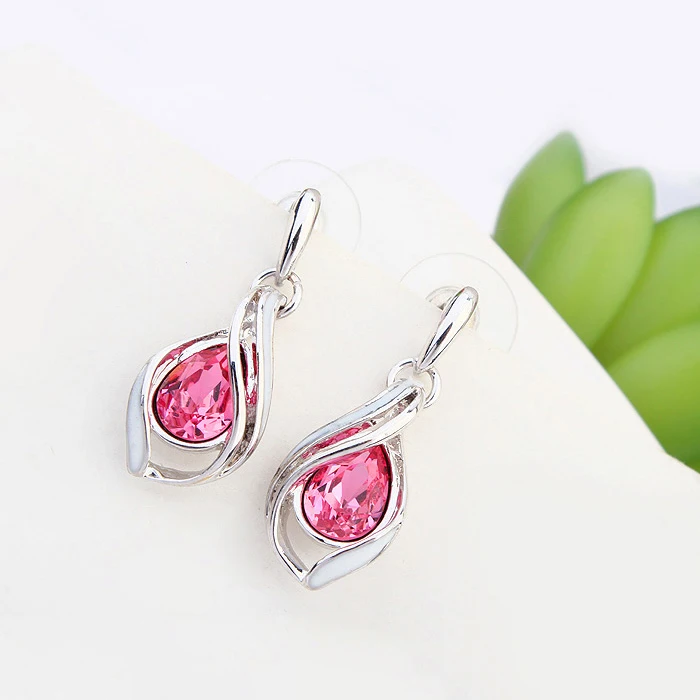 Malanda Популярный бренд капли воды кулон Макси Цепочки и ожерелья серьгу Для женщин