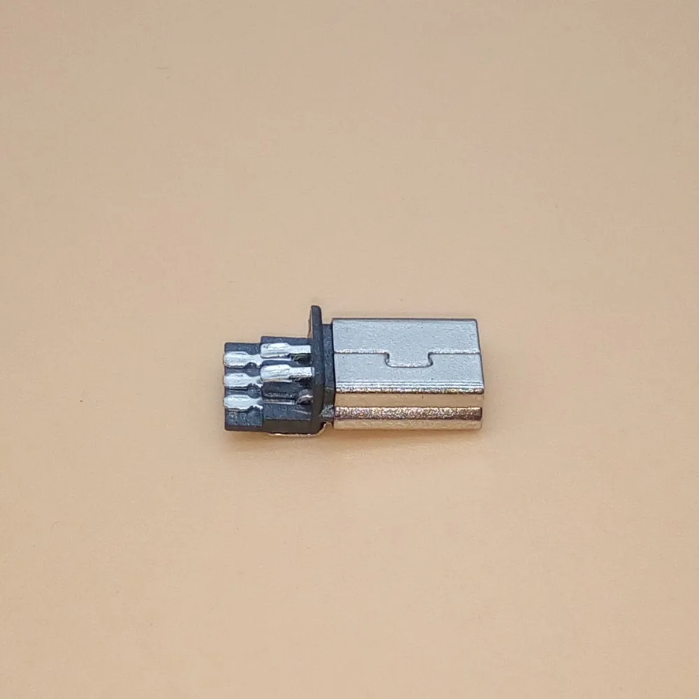 10 комплектов мини Usb 4 в 1 Тип 5Pin сварочный штекер адаптер черный для видов DIY |