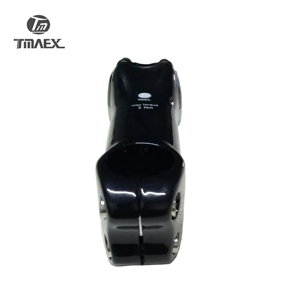 TMAEX 080 Silver Full Carbon Bicycle Stem Road Bike Lightweight MTB / 31.8 *80/90/100 /110/120mm Parts | Спорт и развлечения