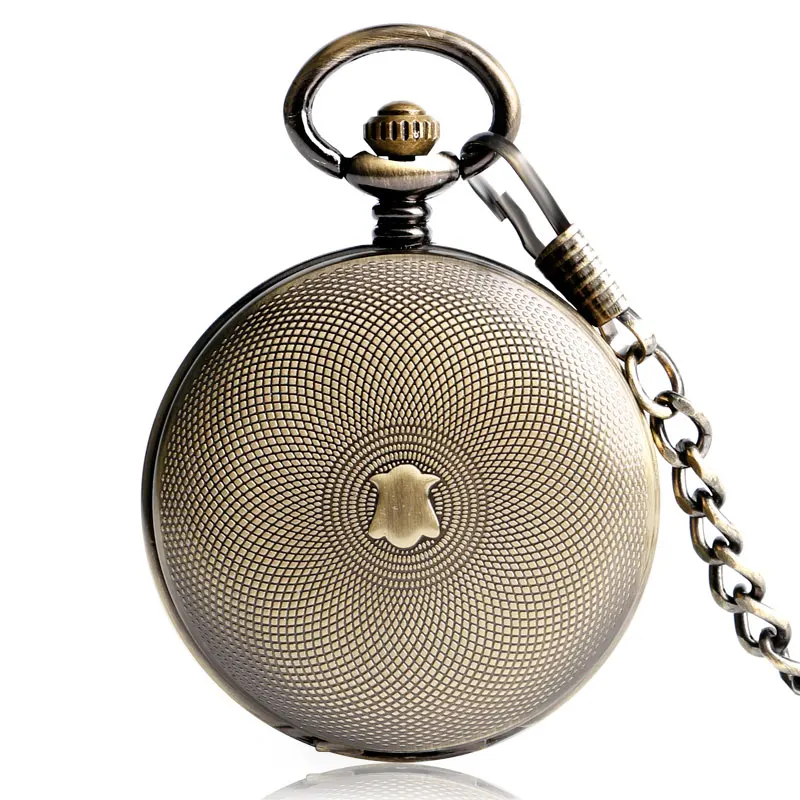 

Exquisite Carving Windup Pocket Watch Hollow Mechanical Clock Double Hunter Hand Winding Steampunk Unisex Pendant Christmas Gift