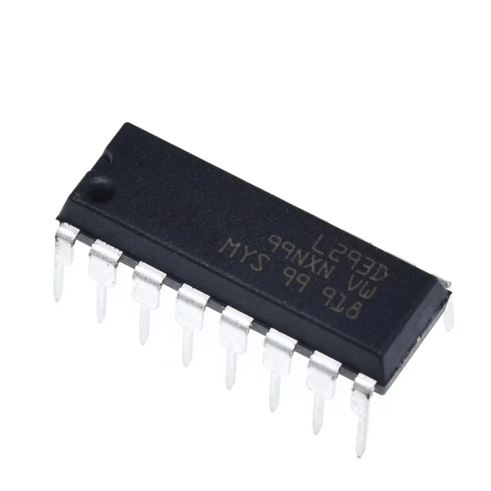Чип шагового драйвера L293D L293 293 DIP 16 IC 100% Новинка|ic l293d|ic chipic driver |