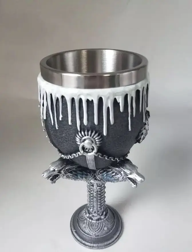 Игра престолов дракон железный меч кофейные кружки нержавеющая сталь смолы чашки и кружки творческий посуда для напитков чашки