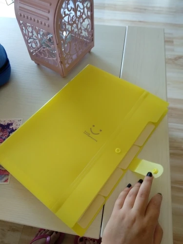 Kawaii Папки канцелярские Carpeta папка для файлов 5 слоев Archivadores кольца A4 Сумка для документов офисные карпеты