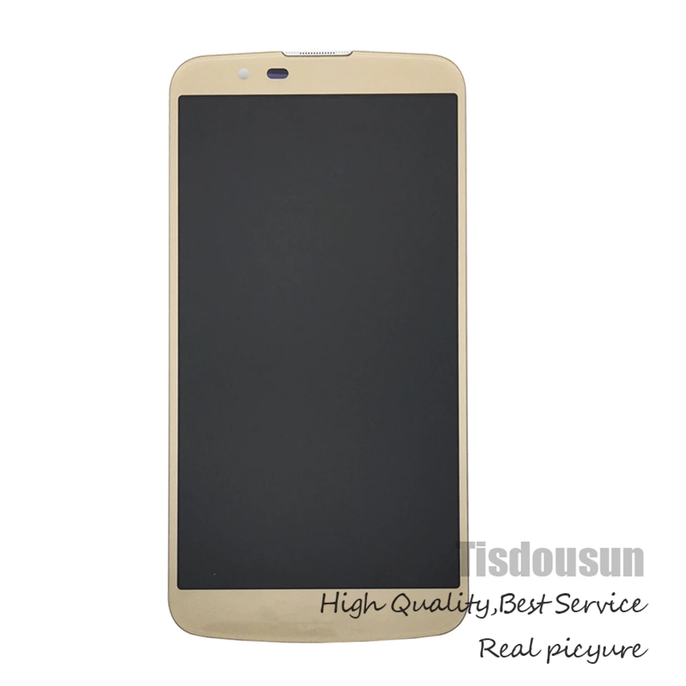 Для LG K10 ТВ K430 K410 ЖК-дисплей Экран Дисплей с сенсорным дигитайзер Рамка рамкой
