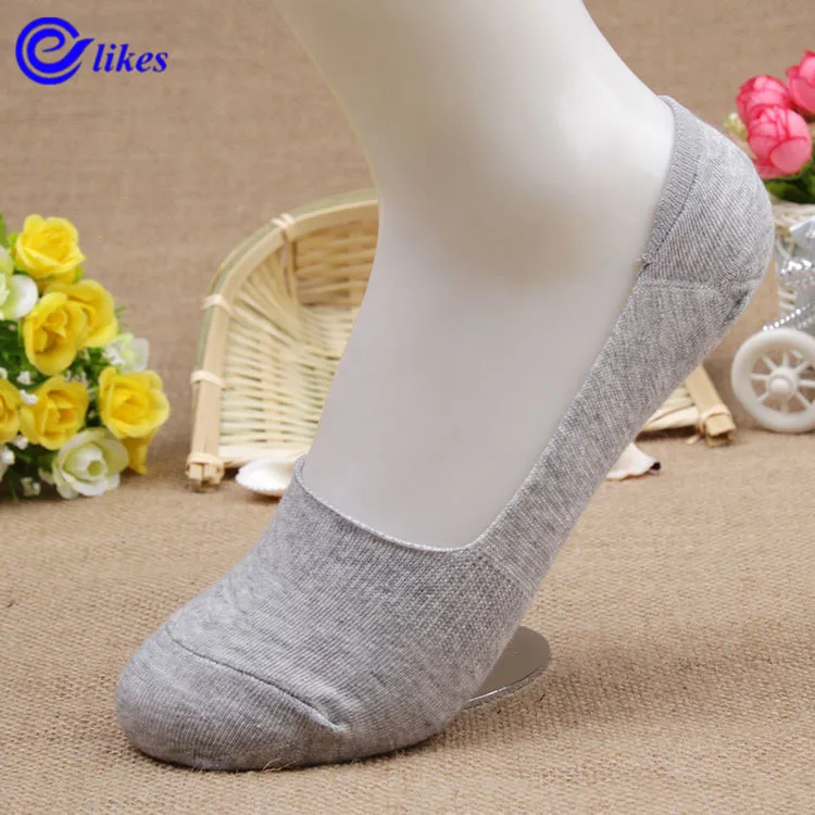 Носки-невидимки женские короткие модные тапочки-невидимки с закрытым носком