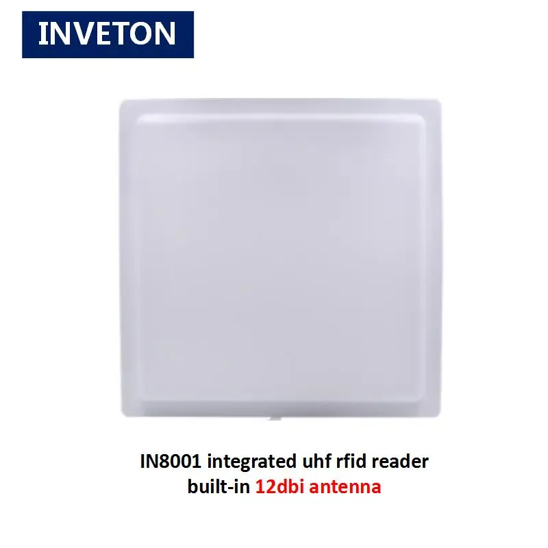 built-in 12dbi linear antenna waterproof UHF RFID integrated reader with USB/TCP/IP provide free sdk for access control system |