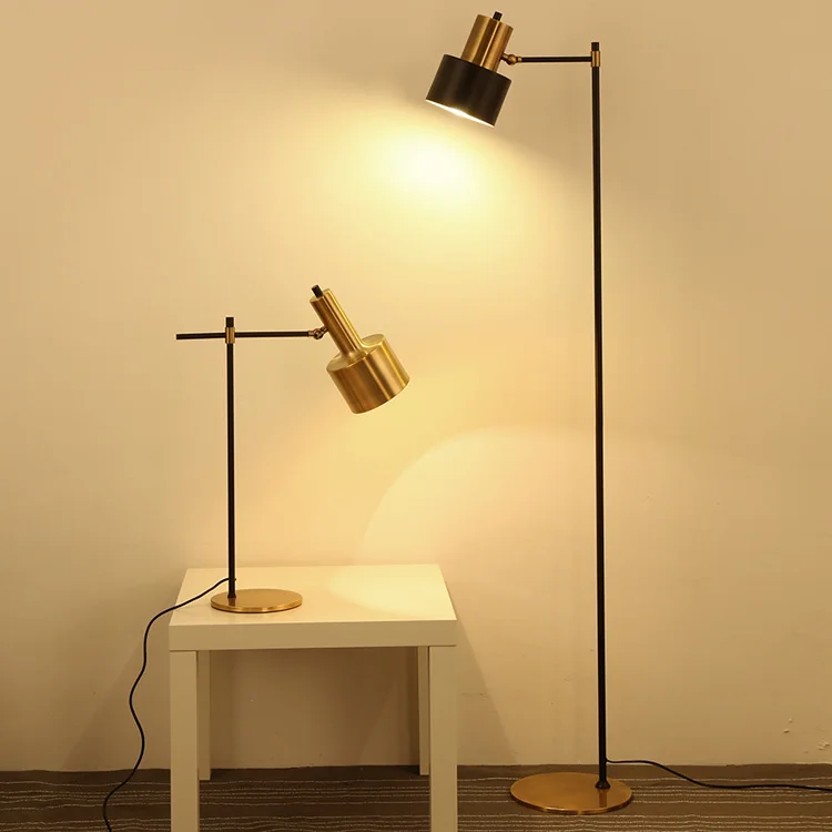 Черный Абажур Led Торшеры для гостиной Современные Напольные лампы цвет