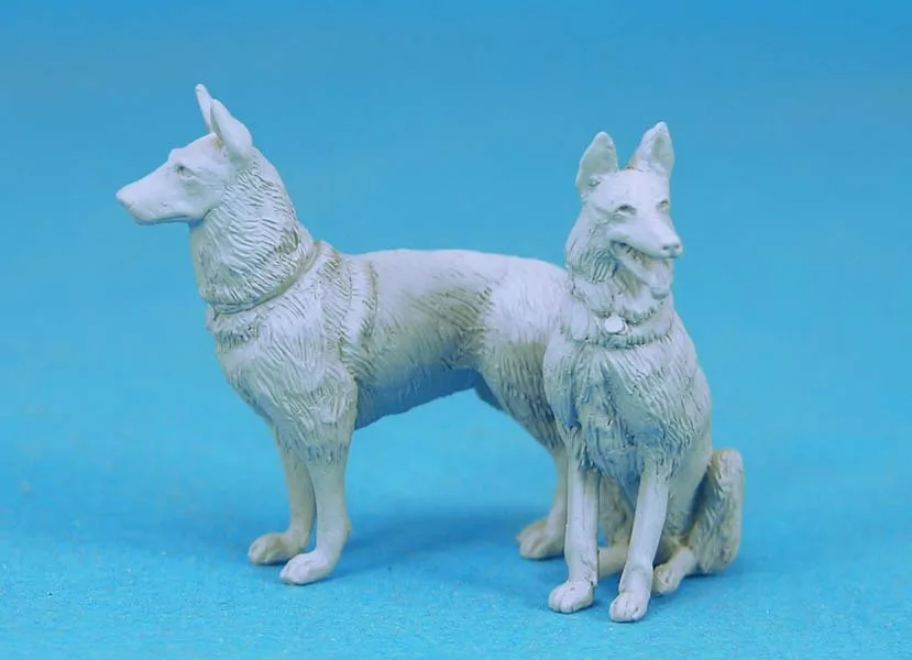 1/35 детали набор собак несобранный неокрашенный|Наборы для сборки моделей| |